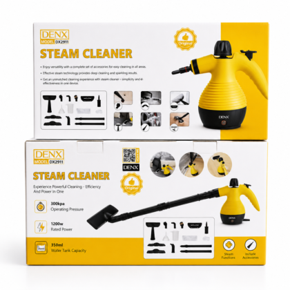 جهاز Steam Cleaner متكامل 17 قطعه من DENX الاصلي